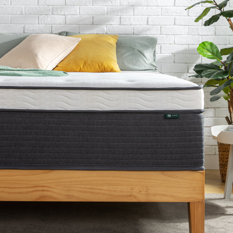 Zinus pillow store top mattress